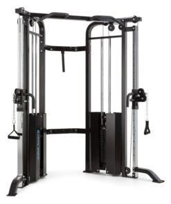 Capital Sports Xtrakter, edzőtorony, áthidalt torony két tárcsával, 2 x 90kg, acél, fekete