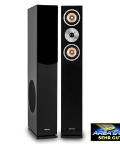 Auna Linie 501 FS BK, 280W, két álló toronyhangfal, passzív, fekete