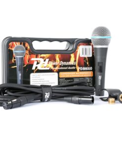 Power Dynamics PDM660 kondenzátoros mikrofon XLR +48V