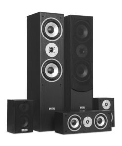 Auna surround hangfal szett, házimozi, 335 W, RMS, fekete
