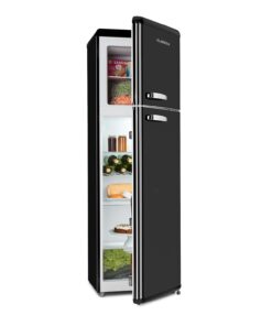 Klarstein Audrey Retro, kombinált hűtőszekrény, 194 l / 56 l, E energiahatékonysági osztály, retro