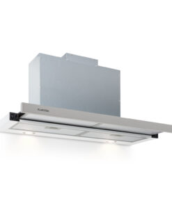 Klarstein Mariana 90, kihúzható páraelszívó, 90 cm, 500 m³/ó, elszívás, LED, fehér