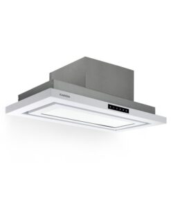 Klarstein Lumiera, páraelszívó, LED, 70 cm, A energiahatékonysági osztály, 750 m³/ó, 3 szint, fehér