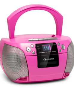 Auna Harper, CD boombox, CD lejátszó, bluetooth, kazetták, FM, AUX, USB