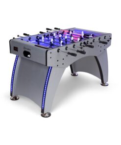 KLARFIT Arrowhead, asztalifoci, 117 × 68, LED világítás, automatikus gólszámlálás