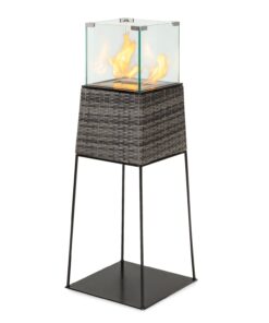 Blumfeldt Firetower, etanol kandalló, biztonsági égő, 250 ml/1,5 ó, tűzoltó segédeszköz, lángvédelem