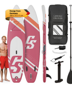 Capital Sports Lanikai Cruiser 10.8, felfújható paddle board, készlet SUP deszkával, 330 x 77 x 15