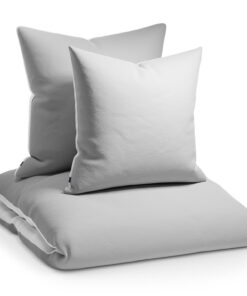 Sleepwise Soft Wonder-Edition, ágynemű, 155 x 200 cm, világos szürke/fehér