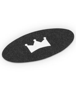 BoarderKING Griptape egyensúlyozó deszkához, beltéri deszkához, műanyag, 2 darab, ovális