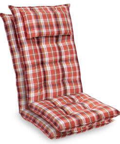 Blumfeldt Sylt, üléspárna, üléspárna székre, magas háttámla, párna, poliészter, 50 x 120 x 9 cm, 2 x huzat