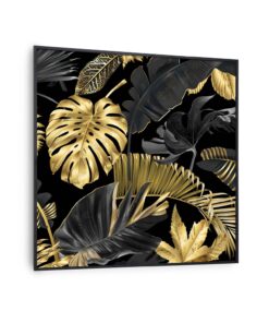 Klarstein Wonderwall Air Art Smart, infravörös hősugárzó, 60 x 60 cm, 350 W, fekete virág