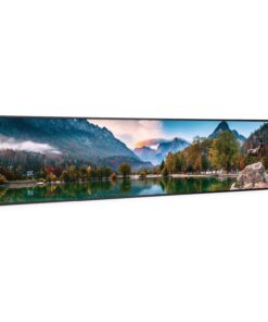 Klarstein Wonderwall Air Art Smart, infravörös hősugárzó, 120 x 30 cm, 350 W, tenger