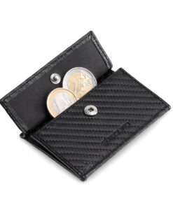 Slimpuro Coin Pocket RFID kártyavédelemmel a ZNAP Slim Wallets  8 és 12 termékekhez, gombbal