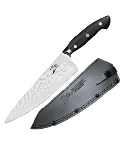 Zelite Infinity by Klarstein Executive-Plus, 8" prémium szakácskés, 61 HRC damaszkuszi acél