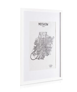 Casa Chic Kenton, képkeret, téglalap alakú, DIN A1, paszpartu, plexi