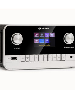 Auna Connect 100 MKII, Internetes rádió, Media Player, Bluetooth, DAB/DAB+, alkalmazásvezérlés