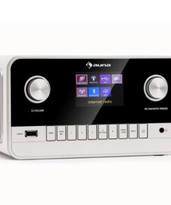 Auna Connect 100 MKII, Internetes rádió, Media Player, Bluetooth, DAB/DAB+, alkalmazásvezérlés