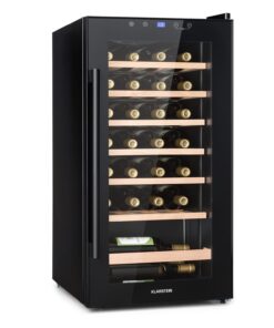 Klarstein Barossa 29 Uno, borhűtő, 88 liter, 28 palack, 1 zóna, érintőképernyő