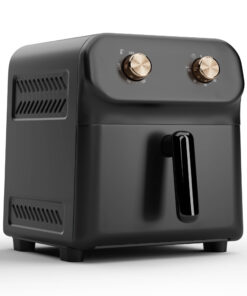 Klarstein AeroCrisp 6, forrólevegős fritőz, 1700 W, 6 liter, forgatható gombok