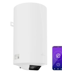 Klarstein ENDURAHEAT SMART 50, meleg víz tároló, 50 liter, 75°C. 1500 W, 3 méretben fehér