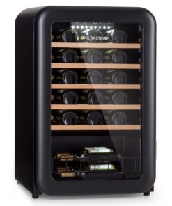 Klarstein Vintage 49 Uno, borhűtő, 110 l, 49 palack, 4-22 °C, Retro
