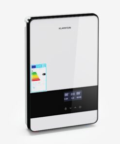 Klarstein Blaze Flow Elektromos átfolyós vízmelegítő, rozsdamentes acél fűtőelem, LED kijelző, 24 kW