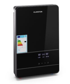 Klarstein Blaze Flow Elektromos átfolyós vízmelegítő, rozsdamentes acél fűtőelem, LED kijelző, 24 kW