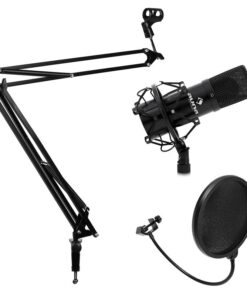 Electronic-Star Set Popfilter Power Dynamics & mikrofon kar & kondenzátor mikrofon