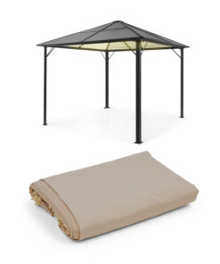 Blumfeldt Pantheon Solid Sky Ambient Solar, pavilon, 3 x 3 m, napelemes világítás