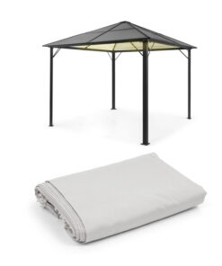 Blumfeldt Pantheon Solid Sky Ambient Solar, pavilon, 3 x 3 m, napelemes világítás