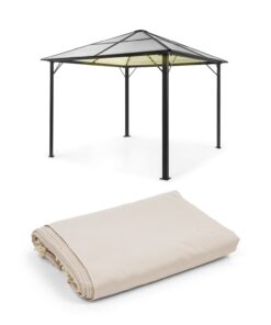 Blumfeldt Pantheon Solid Sky Ambient Solar, pavilon, 3 x 3 m, napelemes világítás