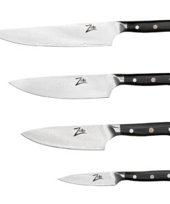 Zelite Infinity by Klarstein Alpha-Royal Japanese Series Set II, késkészlet, 4 darabos