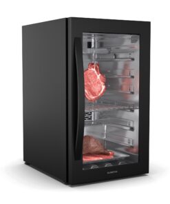 Klarstein Steakhouse húsérlelő szekrény, 88 L, antibakteriális, LED, érintésvezérlés, páratartalom szabályozása