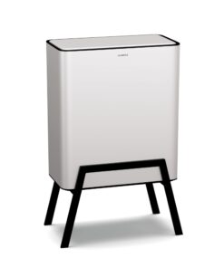 Klarstein Yuma hulladékgyűjtő, 30 l, belső kosár, szagszűrő, lábak, gombbal nyitható