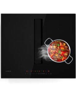 Klarstein Chef-Fusion Prime Down Air System, 2 az 1-ben, indukciós főzőlap + páraelszívó, nagy teljesítményű