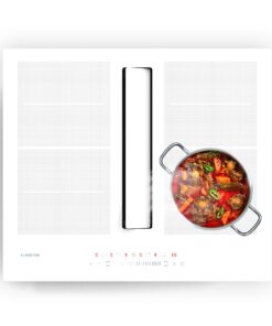 Klarstein Chef-Fusion Down Air System, 2 az 1-ben, indukciós főzőlap + páraelszívó, nagy teljesítményű, 7200 W