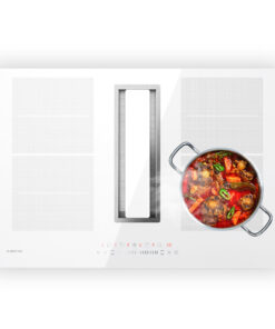 Klarstein Chef-Fusion Down Air System, 2 az 1-ben, indukciós főzőlap + páraelszívó, nagy teljesítményű, 7200 W