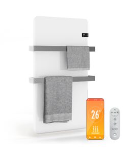 Blumfeldt Intelligens infravörös hősugárzó, törölközőmelegítő, 500 W teljesítmény, IP24