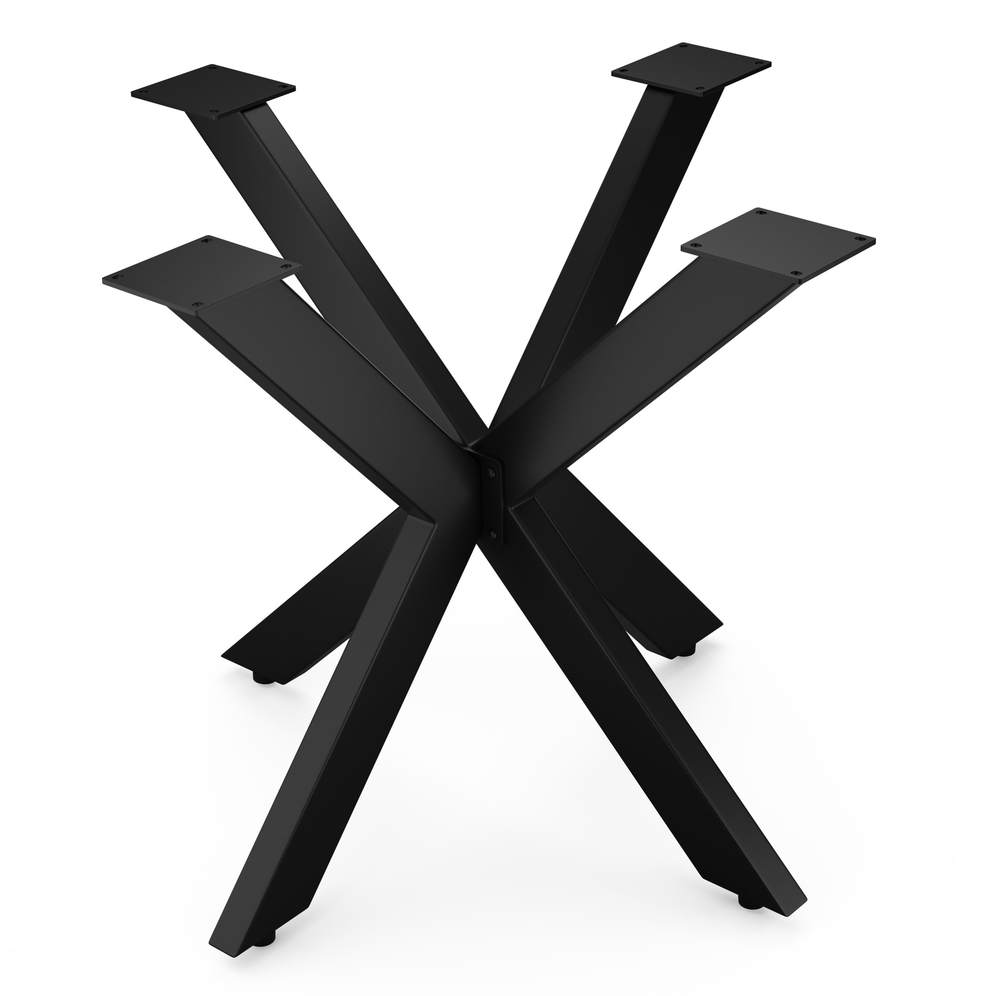 Blumfeldt UrbanFodge TRIPLE X asztallábak, Modern kialakítás, DIY projektekhez, 200 kg teherbírás