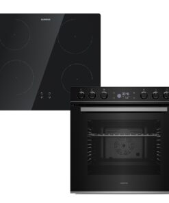 Klarstein ControlSync sütő és indukciós főzőlap szett, 9 funkció, 4 főzőzóna, 72 l űrtartalom