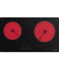 Klarstein CeramEase Slim VTC főzőlap, üvegkerámia, 2 főzőlap, 4 kW, érintős| időzítő