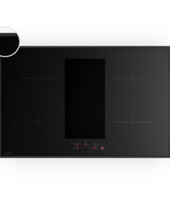 Klarstein Velaire indukciós főzőlap beépített páraelszívóval Elegáns, minimalista, erőteljes 8400 W 80 cm
