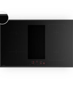 Klarstein Velaire hibrid indukciós főzőlap beépített páraelszívóval Elegáns, minimalista, erőteljes 8400 W 80 cm