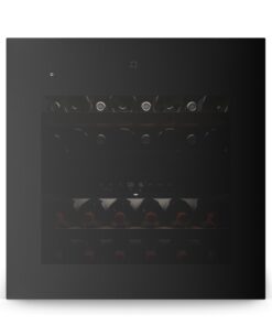 Klarstein Velaire beépíthető borhűtő, Modern, elegáns, UV-védelem, Kettős zóna, 36 palack