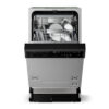 Klarstein Velaire félig integrált mosogatógép | Minimalista, kompakt | B energiahatékonysági osztály | 45 cm