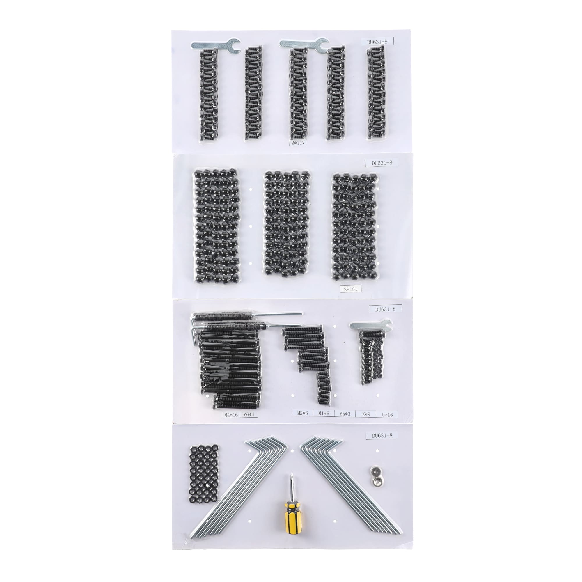 Blumfeldt csavarkészlet - Pantheon Robust 3 x 4 w/BL