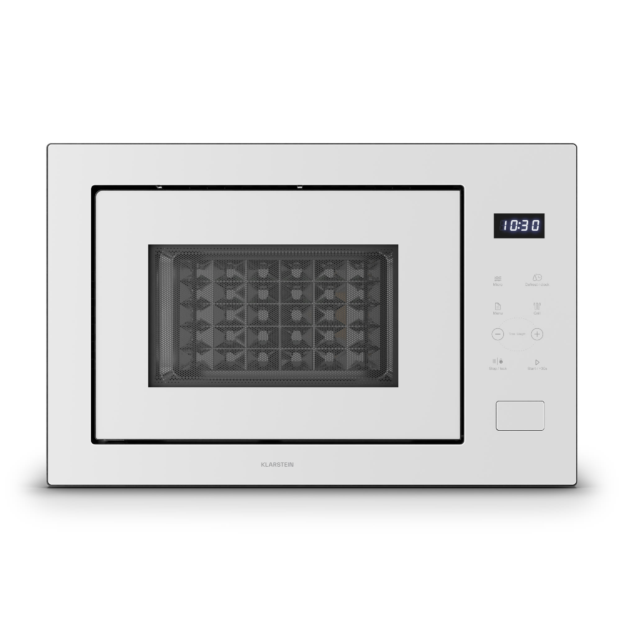 Klarstein Velaire beépített mikrohullámú sütő grillel | 1200 W grill | 850 W mikrohullámú sütő | 60 cm
