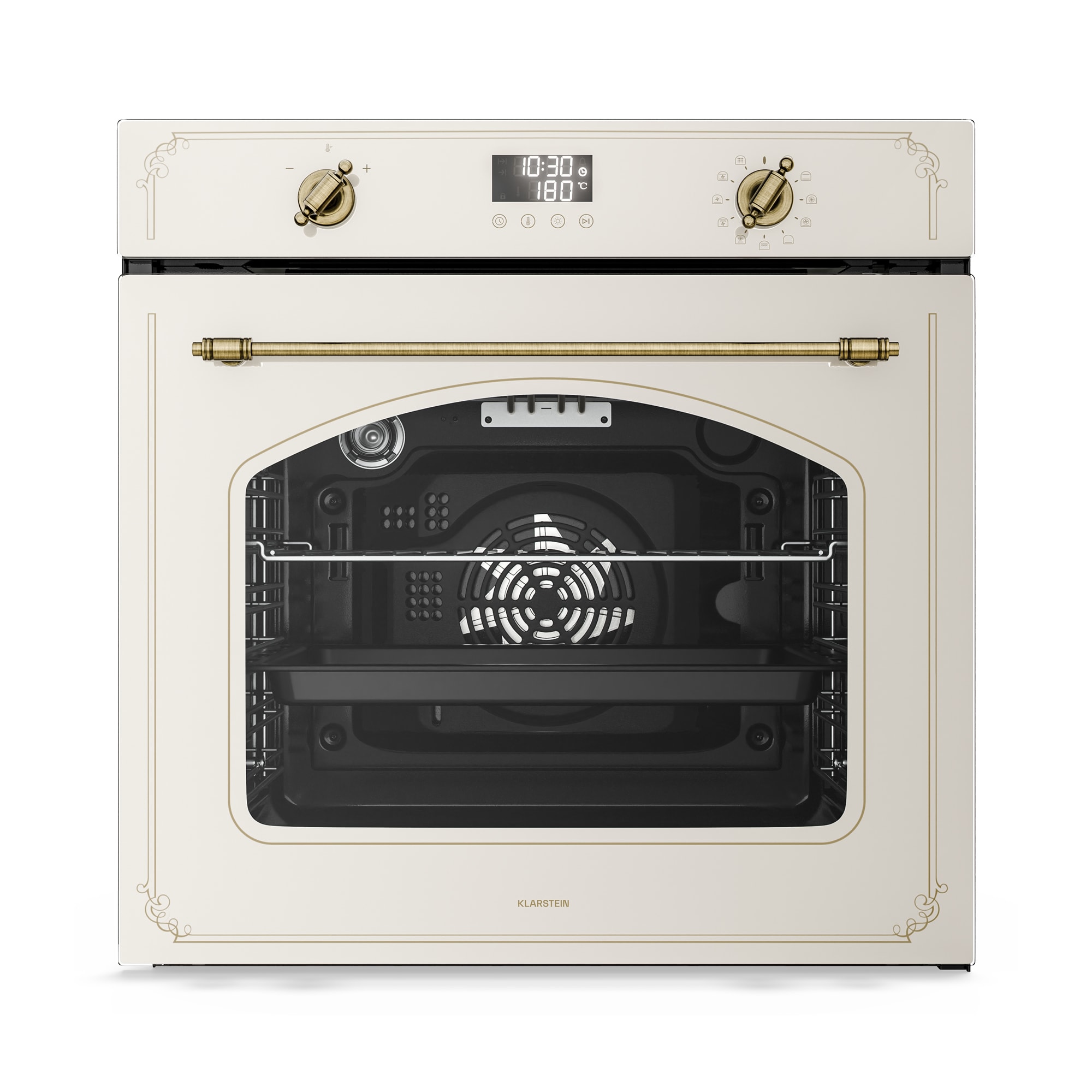 Klarstein Victoria piro-sütő | elektromos sütő pirolízis funkcióval | 3150 W | 76 l | 60 cm