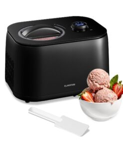 Klarstein FrostFusion fagylaltkészítő, slushie- és joghurtkészítő kompresszorral | 1 l | 100 W