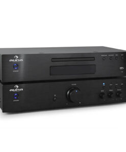 2.0 HiFi Szett Auna Elegance Tower, CD-lejátszó, 600 W-os